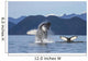 Humpback Whale Breaches as Wall Decal 3