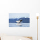 Humpback Whale Breaches as Wall Decal 2 