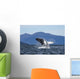 Humpback Whale Breaches as Wall Decal 1