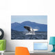 Humpback Whale Breaches as Wall Decal 1