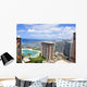 Waikiki Beach Oahu Hawaii Wall Mural