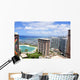 Waikiki Beach Oahu Hawaii Wall Mural