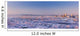Aerial View Of Downtown Anchorage At Sunset Wall Mural