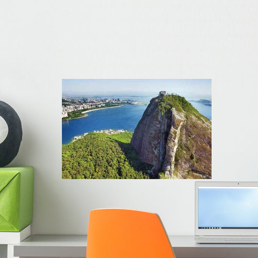 Aerial Rio Janeiro and Wall Decal