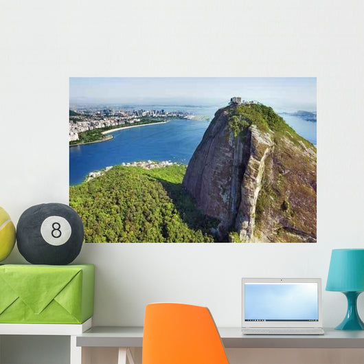 Aerial Rio Janeiro and Wall Decal
