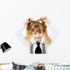 Funny Hair Wall Mural