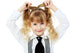 Funny Hair Wall Mural