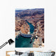 Aerial view of Hoover Dam and the Colorado River Bridge Wall Mural