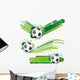 soccer design element Wall Decal