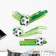 soccer design element Wall Decal