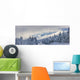 Clouds Clearing over Seward Wall Decal