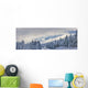 Clouds Clearing over Seward Wall Decal