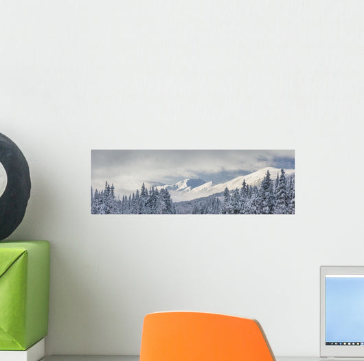 Clouds Clearing after Storm Wall Decal