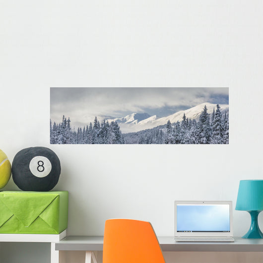 Clouds Clearing after Storm Wall Decal