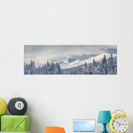 Clouds Clearing after Storm Wall Decal