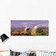 Futuristic Environmental Protection Domes;Death Valley California Usa Wall Mural