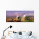 Futuristic Environmental Protection Domes;Death Valley California Usa Wall Mural