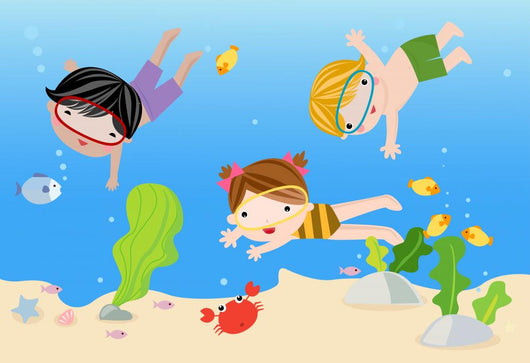Tropical Holidays Vector Illustration