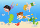Tropical Holidays Vector Illustration