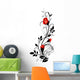 Vector rose Wall Decal