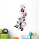 Vector rose Wall Decal