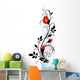 Vector rose Wall Decal