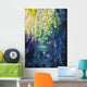 Abstract watercolor painting Wall Mural
