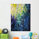 Abstract watercolor painting Wall Mural