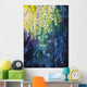 Abstract watercolor painting Wall Mural