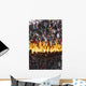 Flames Of Olympic Cauldron Designed By Thomas Heatherwick Wall Mural