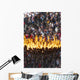 Flames Of Olympic Cauldron Designed By Thomas Heatherwick Wall Mural