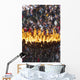 Flames Of Olympic Cauldron Designed By Thomas Heatherwick Wall Mural