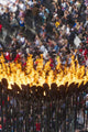 Flames Of Olympic Cauldron Designed By Thomas Heatherwick Wall Mural