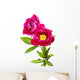 garden peony flowers Wall Decal