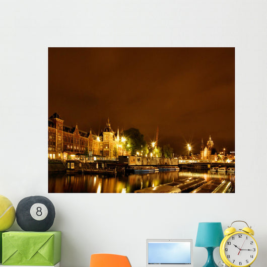 Amsterdam Wall Decal Design 2