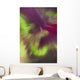 A Green And Magenta Northern Lights Corona Wall Mural