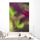 A Green And Magenta Northern Lights Corona Wall Mural