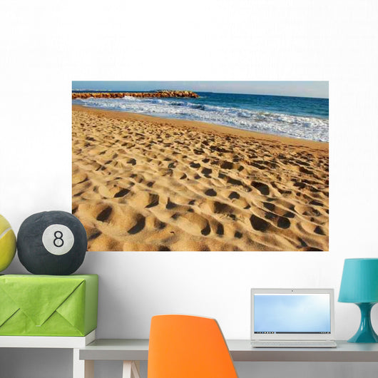 Beach Sand End Wall Decal