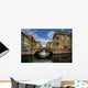 Russia, Saint-Petersburg, Bridges of Winter Channel near The Erm Wall Mural