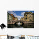Russia, Saint-Petersburg, Bridges of Winter Channel near The Erm Wall Mural