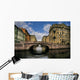 Russia, Saint-Petersburg, Bridges of Winter Channel near The Erm Wall Mural