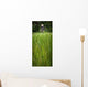 Worker On Rice Field Wall Mural