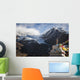 Mountain View With Part Of Stupa Wall Mural