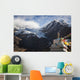 Mountain View With Part Of Stupa Wall Mural