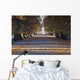 Autumn Leaves On Path In Greenwich Park Wall Mural
