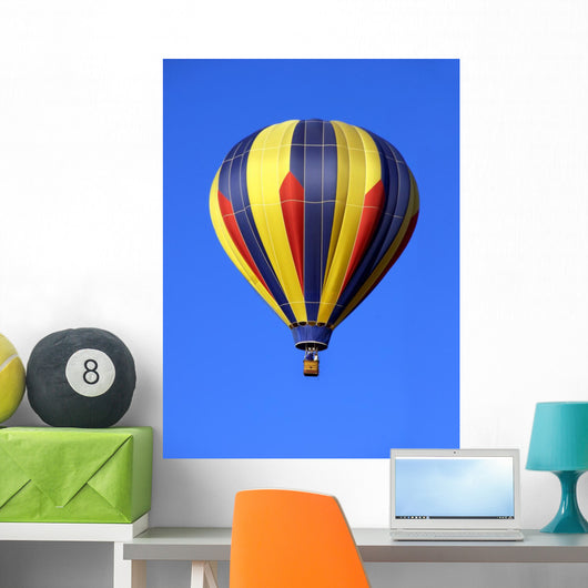 Colorful Hot Air Balloon Wall Mural