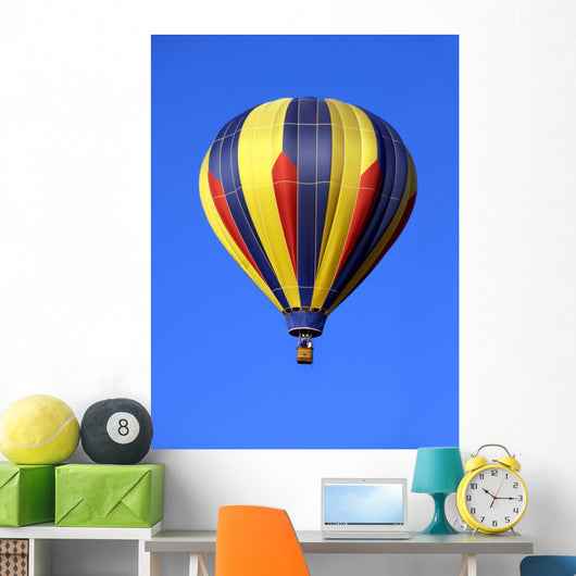 Colorful Hot Air Balloon Wall Mural