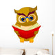 Wise Owl Wall Decal
