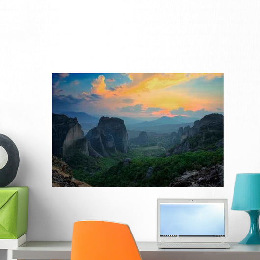 Griechenland Meteora Wall Decal