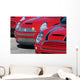 red mini coopers Wall Mural